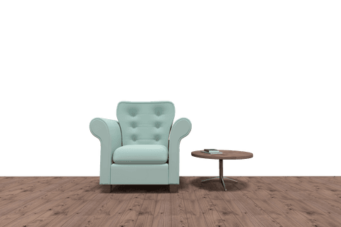 elegant armchair with table on transparent background - Download Free Stock Videos Pikwizard.com