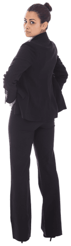 Confident Businesswoman in Formal Attire on Transparent Background - Download Free Stock Videos Pikwizard.com