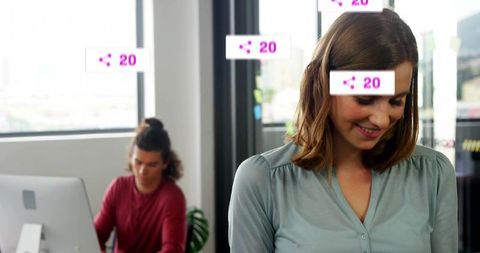 Collaborative workplace with digital sharing future