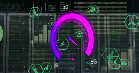 Digital Interface Overlaying Data Processing Concepts - Download Free Stock Images Pikwizard.com