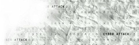 Transparent Cybersecurity Alert on Crumpled Background - Download Free Stock Videos Pikwizard.com