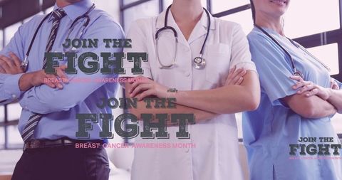 Join the Fight Against Breast Cancer: Support From Healthcare Professionals