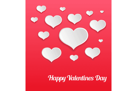 Valentine's Day Hearts on Transparent Background - Download Free Stock Videos Pikwizard.com