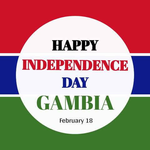 gambia independence day celebration design - Download Free Stock Templates Pikwizard.com