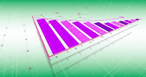 Rising Financial Graph in Digital Landscape - Download Free Stock Images Pikwizard.com