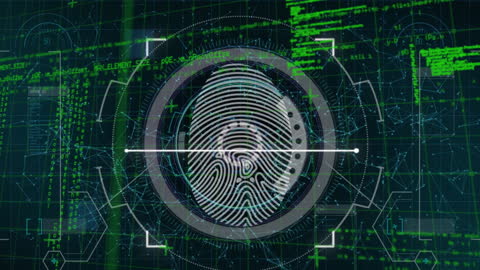 Biometric Fingerprint Scanner with Data and Network Connections