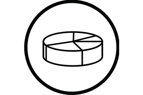 Transparent Pie Chart Icon for Data Visualization - Download Free Stock Videos Pikwizard.com