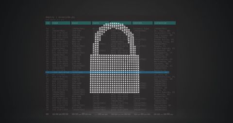 Digital Padlock Icon Highlighting Data Security and Encryption - Download Free Stock Images Pikwizard.com