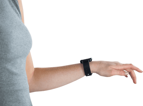 transparent display of woman wearing smart watch for tech layouts - Download Free Stock Videos Pikwizard.com