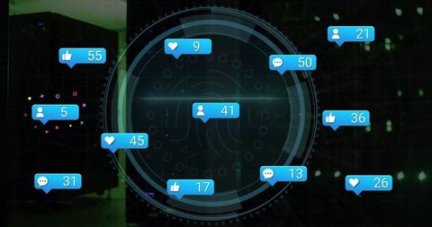 Digital Social Media Networking with Cyber Security Theme