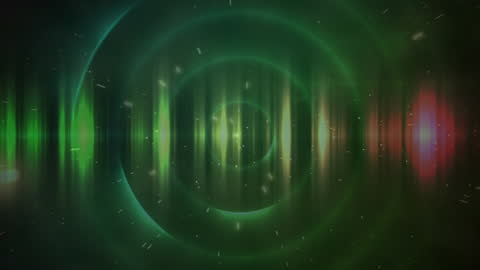 Dynamic Green Circular Motion with Technicolor Light Waves