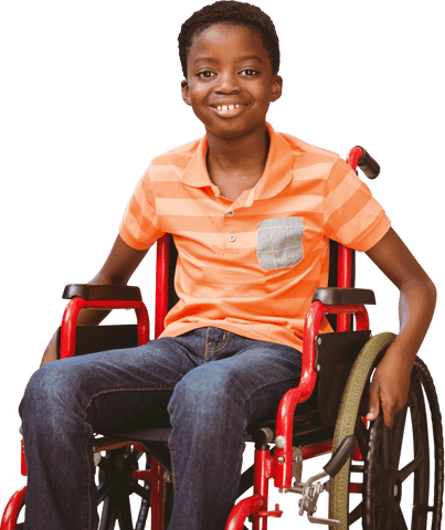 Joyful Boy in Wheelchair with Radiant Smile - Download Free Stock Videos Pikwizard.com