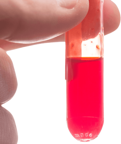 transparent test tube held with blood by finger - Download Free Stock Videos Pikwizard.com