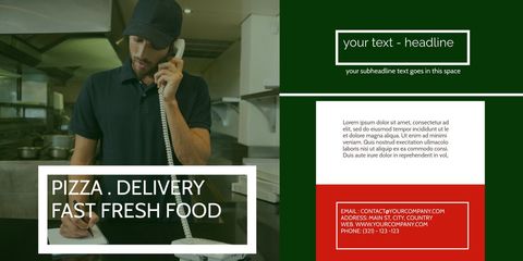 Efficient Food Delivery Service with Chefs in Action - Download Free Stock Templates Pikwizard.com