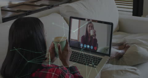 Virtual Connection Through Video Call with Digital Links
