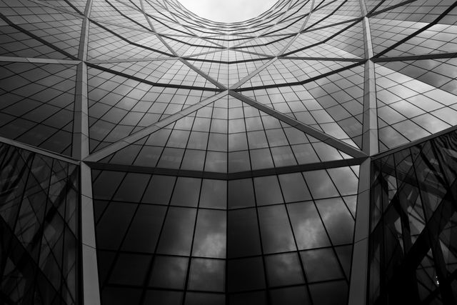 Architecture windows pattern black and white - Download Free Stock Photos Pikwizard.com