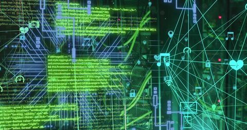 Futuristic Digital Data Network and Server Technology - Download Free Stock Images Pikwizard.com