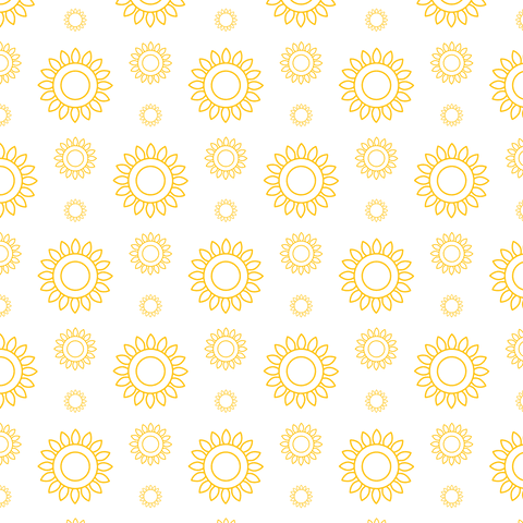 Yellow Flower Pattern on Transparent Background with Shapes - Download Free Stock Videos Pikwizard.com