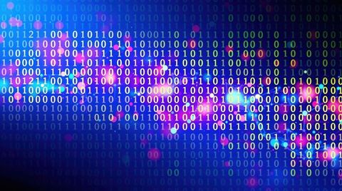 Futuristic Binary Code with Vibrant Bokeh Lights - Download Free Stock Images Pikwizard.com