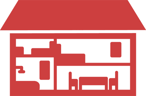 red house blueprint icons on transparent background - Download Free Stock Videos Pikwizard.com