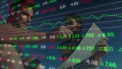 Analyzing Maps with Digital Financial Data Overlay
