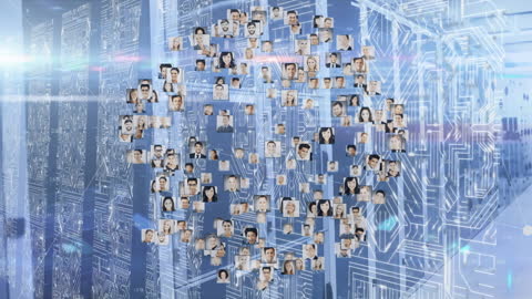 Global Network of People and Data Processing Technology