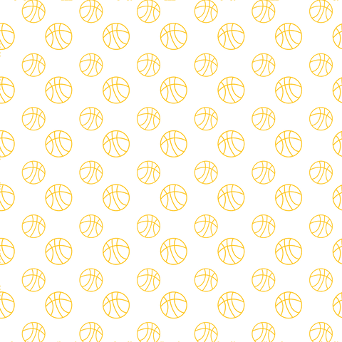 Yellow Basketballs Pattern on Transparent Background - Download Free Stock Videos Pikwizard.com