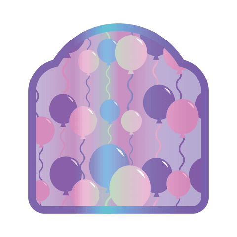 colorful transparent frame with pastel balloons - Download Free Stock Videos Pikwizard.com