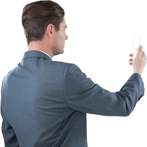 Transparent Business Professional Engaging Mobile Device - Download Free Stock Videos Pikwizard.com