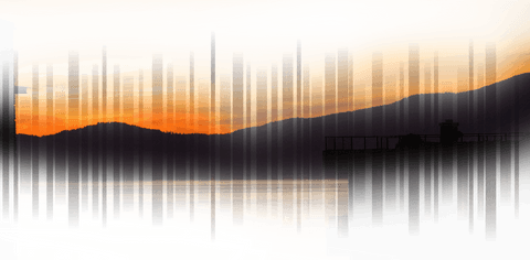 Digital Illustration: Industrial Sunset with Transparent Layers - Download Free Stock Videos Pikwizard.com