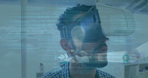 Futuristic Innovations: VR and AI Transforming Technology Landscape - Download Free Stock Images Pikwizard.com