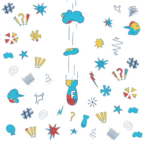 Colorful Symbolic Elements on Transparent Background Vector Illustration - Download Free Stock Videos Pikwizard.com