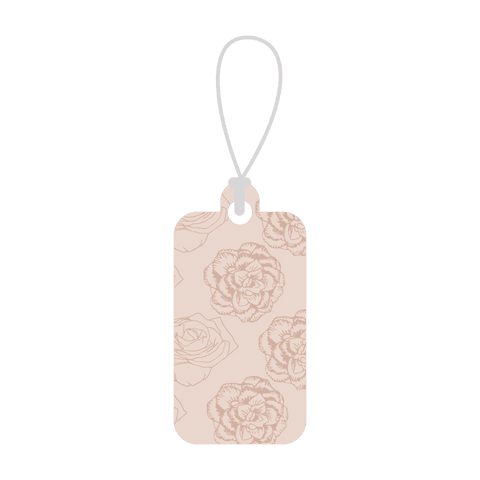 transparent label with floral pattern design and hanging loop - Download Free Stock Videos Pikwizard.com