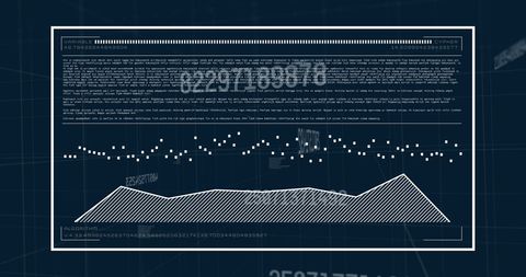 Abstract Data Processing with Digital Diagrams and Interfaces - Download Free Stock Images Pikwizard.com