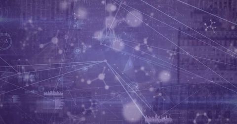 Digital Network Connections with Data and Information Flow - Download Free Stock Images Pikwizard.com