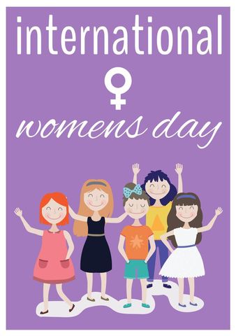 Empowered Women Celebrating International Women's Day Unity - Download Free Stock Templates Pikwizard.com