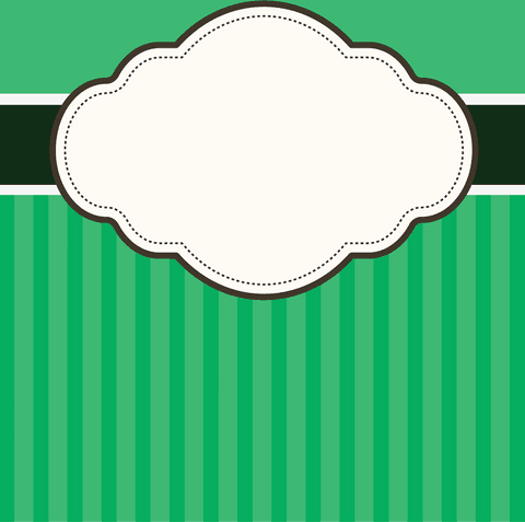 Green and White Striped Label with Copy Space on Transparent Background - Download Free Stock Videos Pikwizard.com