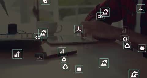 Innovative Interaction with Sustainable Technology on Tablet Through Visual Data