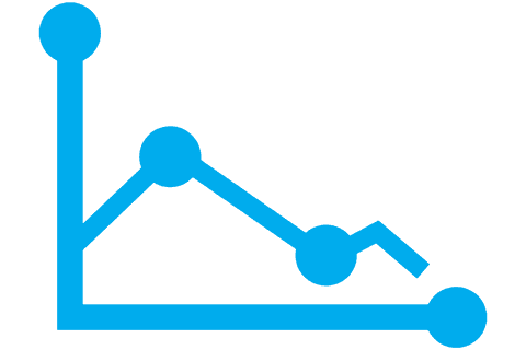 sleek transparent blue line graph vector symbol - Download Free Stock Videos Pikwizard.com