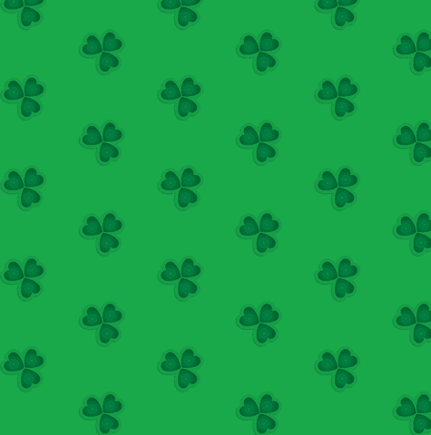 Seamless Transparent Green Clover Pattern for St Patrick's Day Designs - Download Free Stock Videos Pikwizard.com
