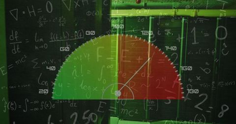Digital Interface with Mathematical Overlay in Data Center