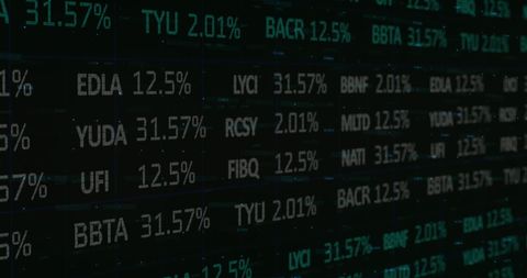 Stock Market with Dynamic Data Displaying Growth - Download Free Stock Images Pikwizard.com