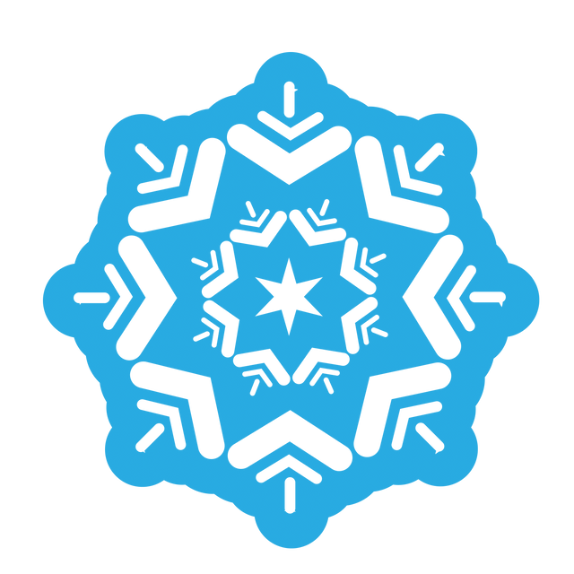 Delicate Blue Snowflake Design with Transparent Background - Download Free Stock Videos Pikwizard.com