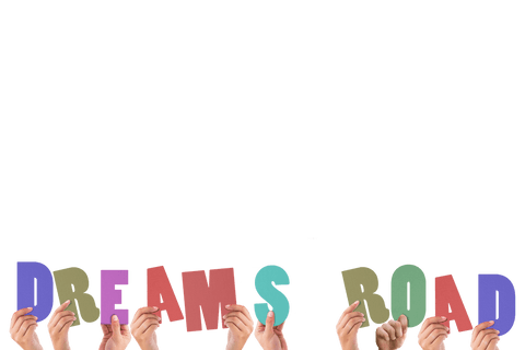Transparent Sign of Hands Holding 'Dreams Road' Letters - Download Free Stock Videos Pikwizard.com