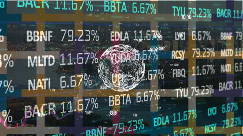 Digital World of Finance and Stock Market Interface