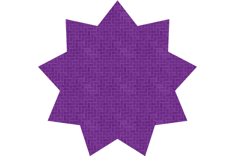 transparent purple geometric star with pattern overlay - Download Free Stock Videos Pikwizard.com