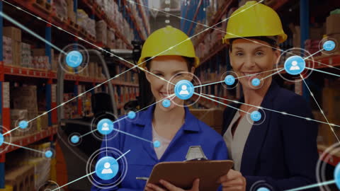 Connected Warehouse Operations with Diverse Female Workforce