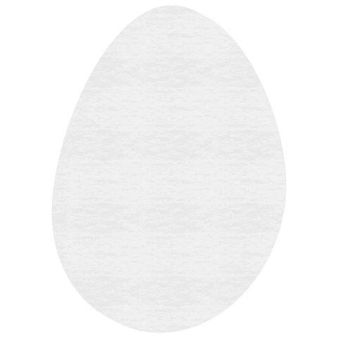 white paper egg graphic on transparent background for easter - Download Free Stock Videos Pikwizard.com
