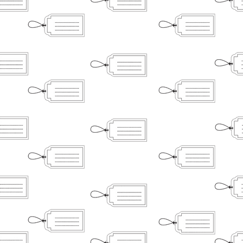 seamless white gift label pattern on transparent background - Download Free Stock Videos Pikwizard.com