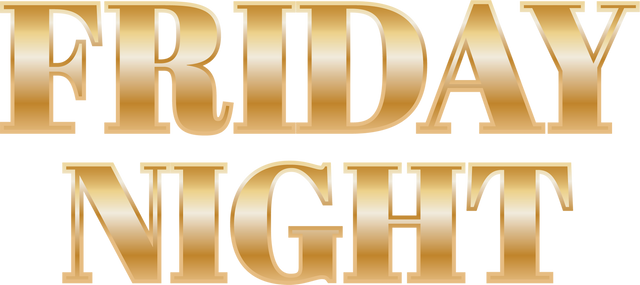 Golden Friday Night Text on Transparent Background - Download Free Stock Videos Pikwizard.com